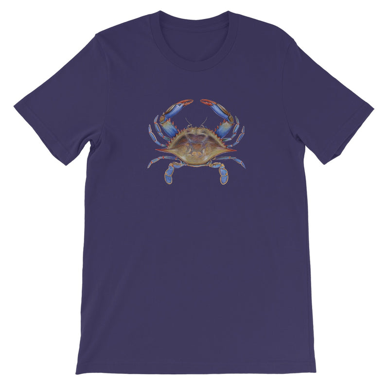 Blue Crab Unisex Short Sleeve T-Shirt