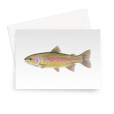 Rainbow Trout Greeting Card