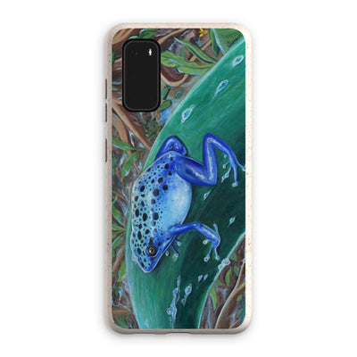 Blue Poison Dart Frog Eco Phone Case