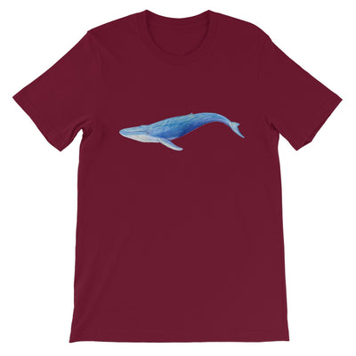 Blue Whale Unisex Short Sleeve T-Shirt