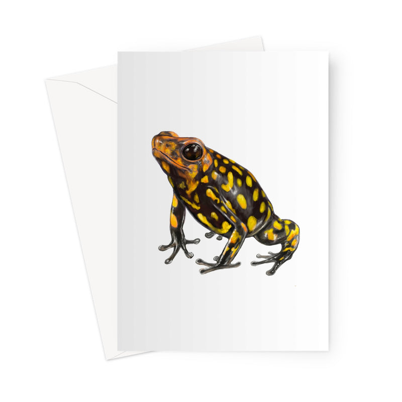 Harlequin poison frog Greeting Card