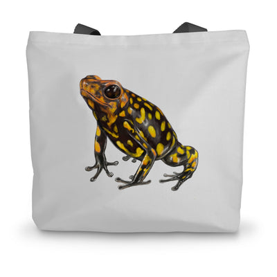 Harlequin poison frog Canvas Tote Bag
