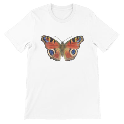 Peacock Butterfly Unisex Short Sleeve T-Shirt