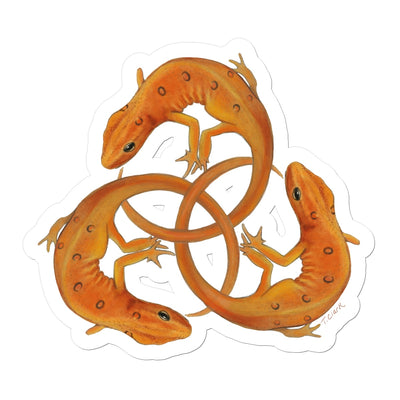 Red Spotted Newt Sticker