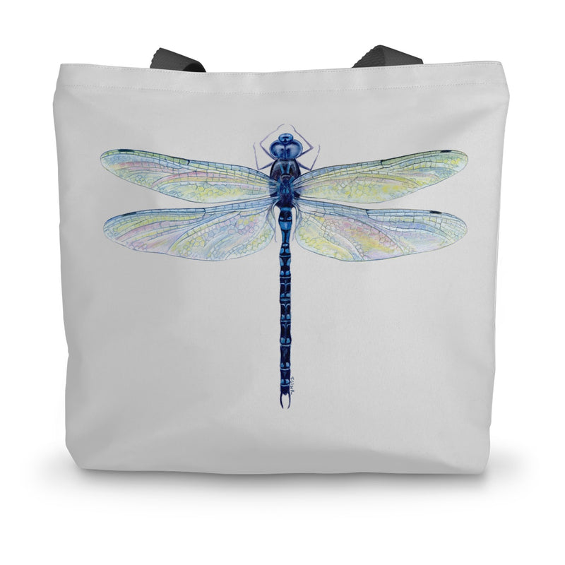 Spatterdock Darner Dragonfly Canvas Tote Bag
