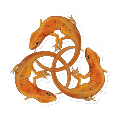 Red Spotted Newt Sticker