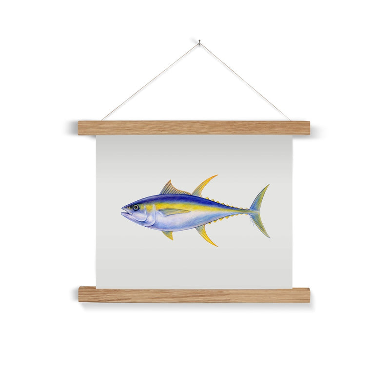 Yellowfin Tuna Fine Art Print with Hanger