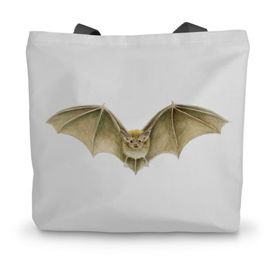 Daubenten's Bat Canvas Tote Bag