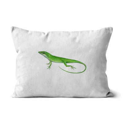 Green Anole Lizard Cushion