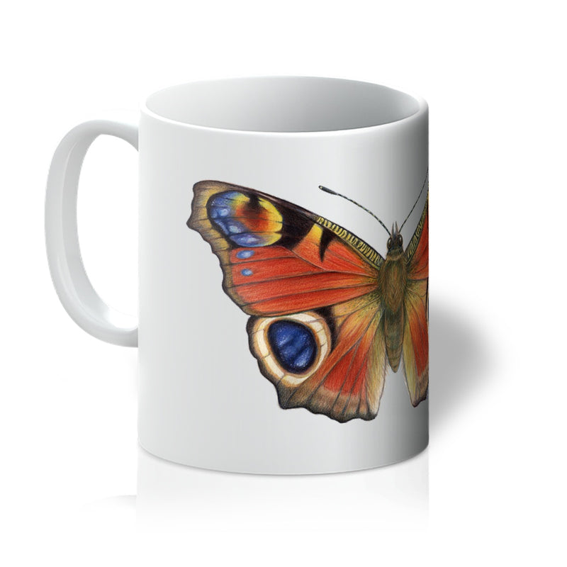 Peacock Butterfly Mug