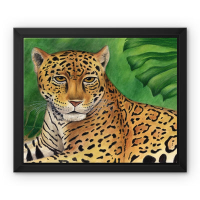 Jaguar Framed Canvas