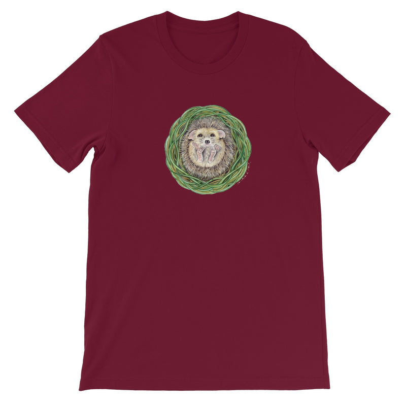 Hedgehog  Unisex Short Sleeve T-Shirt