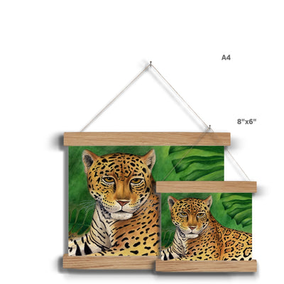 Jaguar Fine Art Print with Hanger