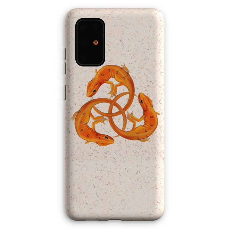 Red Spotted Newt Eco Phone Case