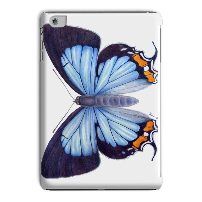 Imperial Blue Butterfly Tablet Cases