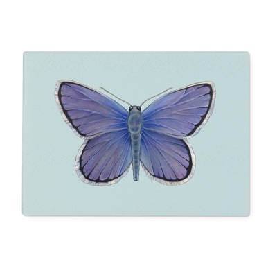 Karner Blue Butterfly Glass Chopping Board