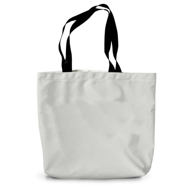 Hare's Path to the Moon Canvas Tote Bag