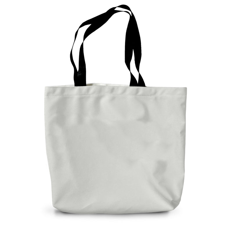 Yin Yang Badgers Canvas Tote Bag