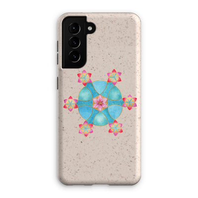 Spinning Sixes & Clematis  Eco Phone Case