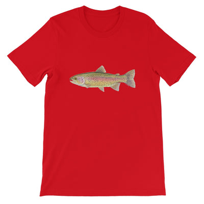 Rainbow Trout Unisex Short Sleeve T-Shirt