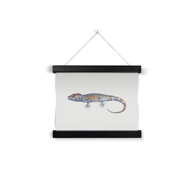 Tokay Gecko Fine Art Print with Hanger