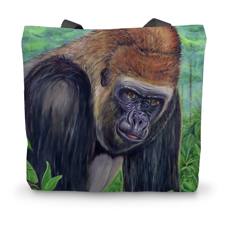 Gorilla gorilla  Canvas Tote Bag