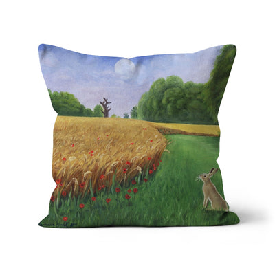 Hare's Path to the Moon Cushion