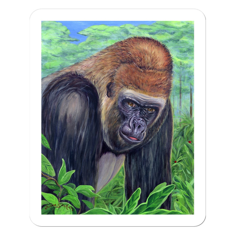 Gorilla gorilla  Sticker