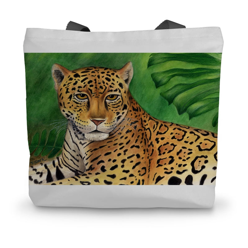Jaguar Canvas Tote Bag