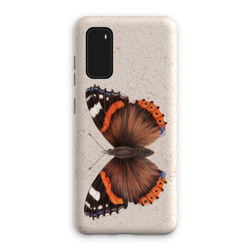 Red Admiral Butterfly Eco Phone Case